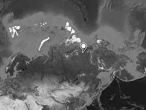Томторское месторождение в Якутии расположено буквально на краю земли