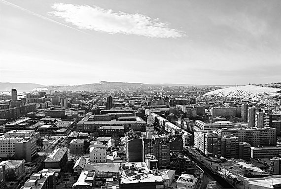 Вид на город с высоты птичьего полёта,  фото Валерия БЕКЕШИНА