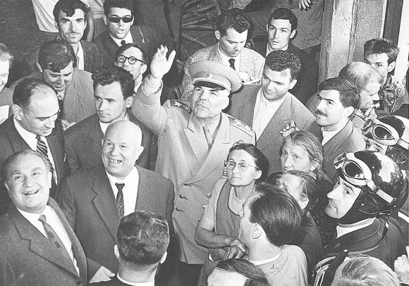 Поездка в Плер с Никитой Хрущёвым, 1960 г. 